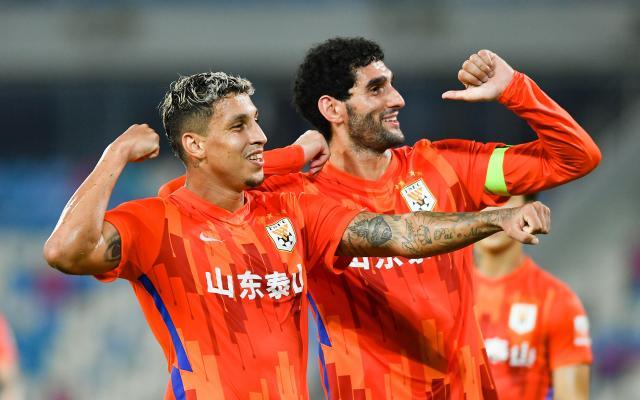 电竞赛事数据-【中超】克雷桑梅开二度 泰山3比1海港积分追平三镇